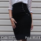 Summer midi pencil skirt