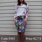 Summer midi pencil skirt