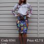 Summer midi pencil skirt