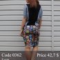 Summer midi pencil skirt