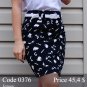 Summer midi pencil skirt