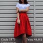 Summer midi skirt