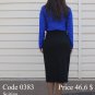 Spring summer midi pencil skirt