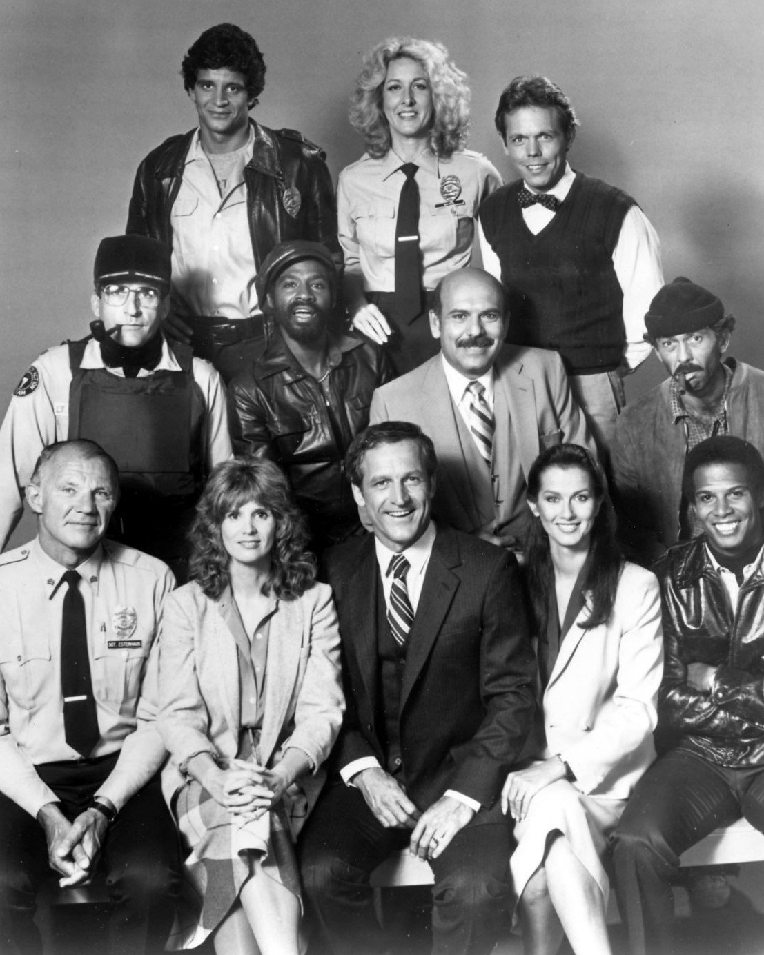 EARLY CAST OF NBC TV'S 'HILL STREET BLUES' - 8X10 PUBLICITY PHOTO (EP-037)
