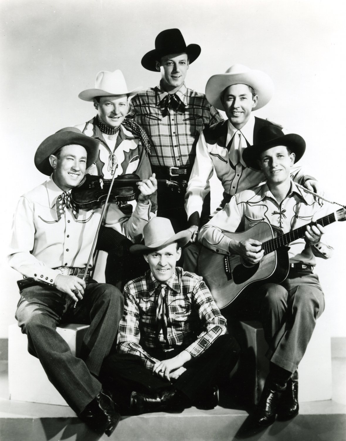 WESTERN SINGING GROUP 'SONS OF THE PIONEERS' - 8X10 PUBLICITY PHOTO (AA ...