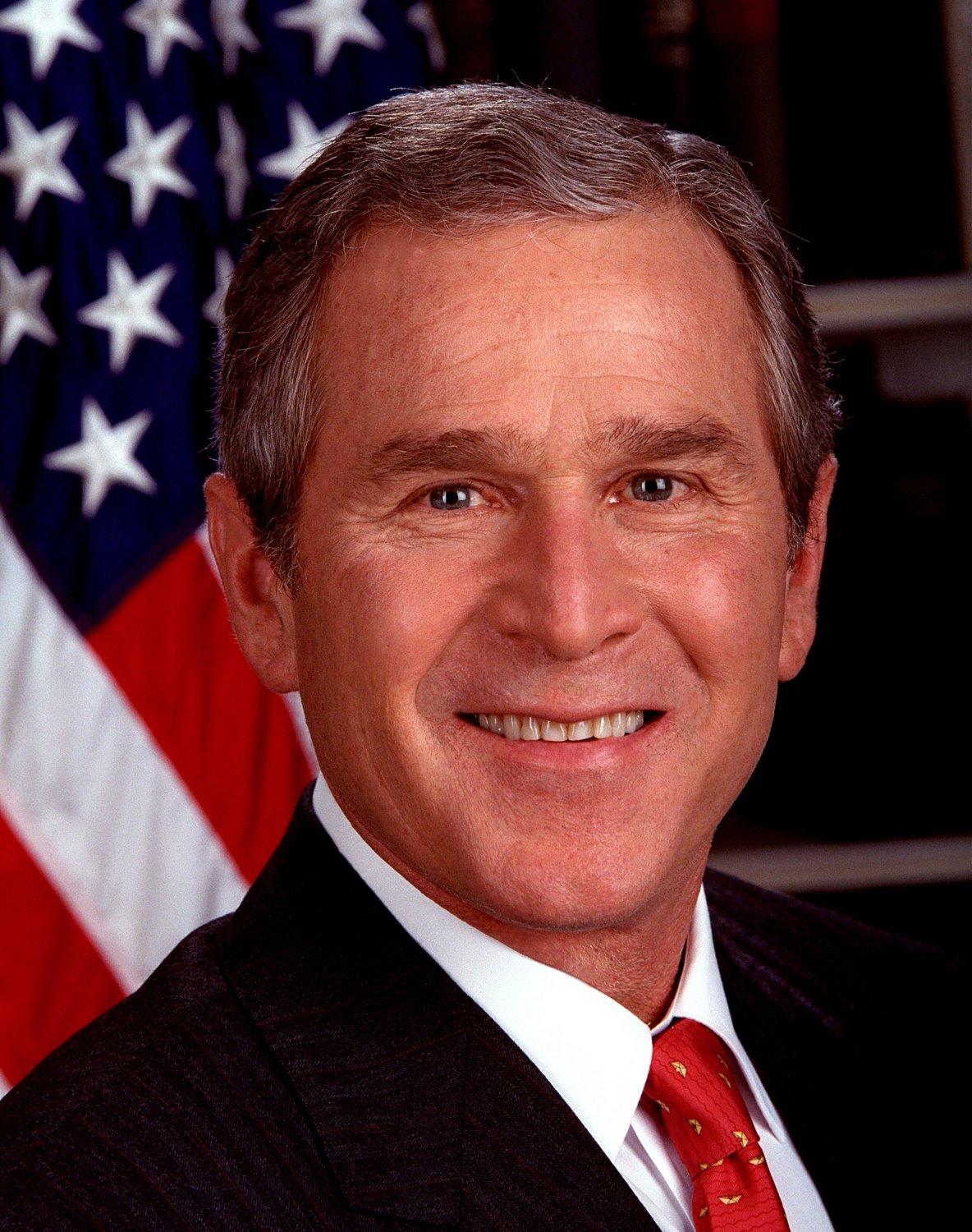 PRESIDENT GEORGE W. BUSH OFFICIAL PORTRAIT - 8X10 PHOTO (EP-464)