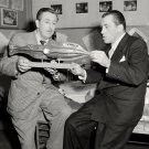 WALT DISNEY WITH ED SULLIVAN IN 1953 - 8X10 PUBLICITY PHOTO (AZ-028)