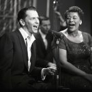ELLA FITZGERALD ON 'THE FRANK SINATRA SHOW' - 8X10 PUBLICITY PHOTO (AZ-037)