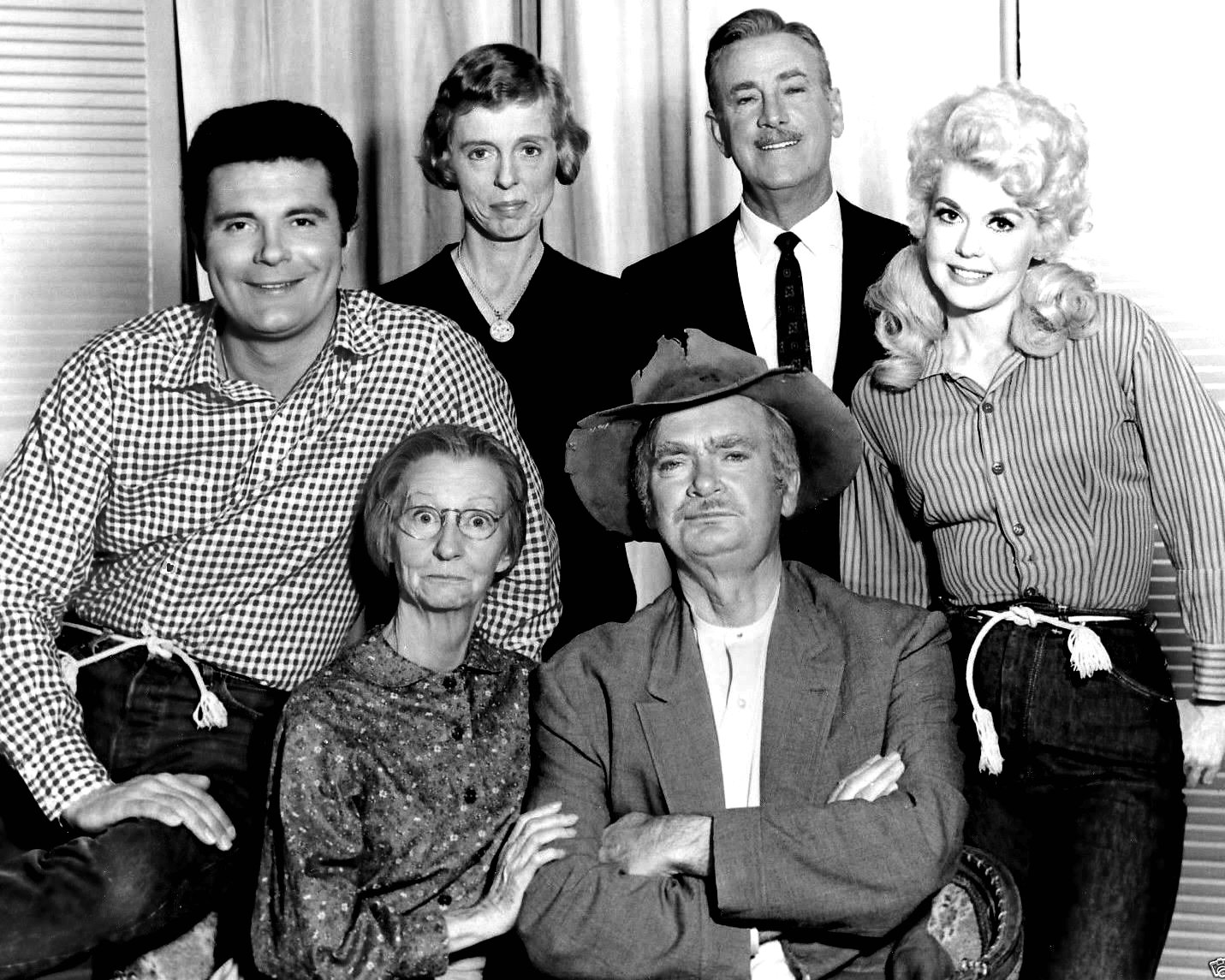 The cast from 'the beverly hillbillies' - 8X10 publicity ...