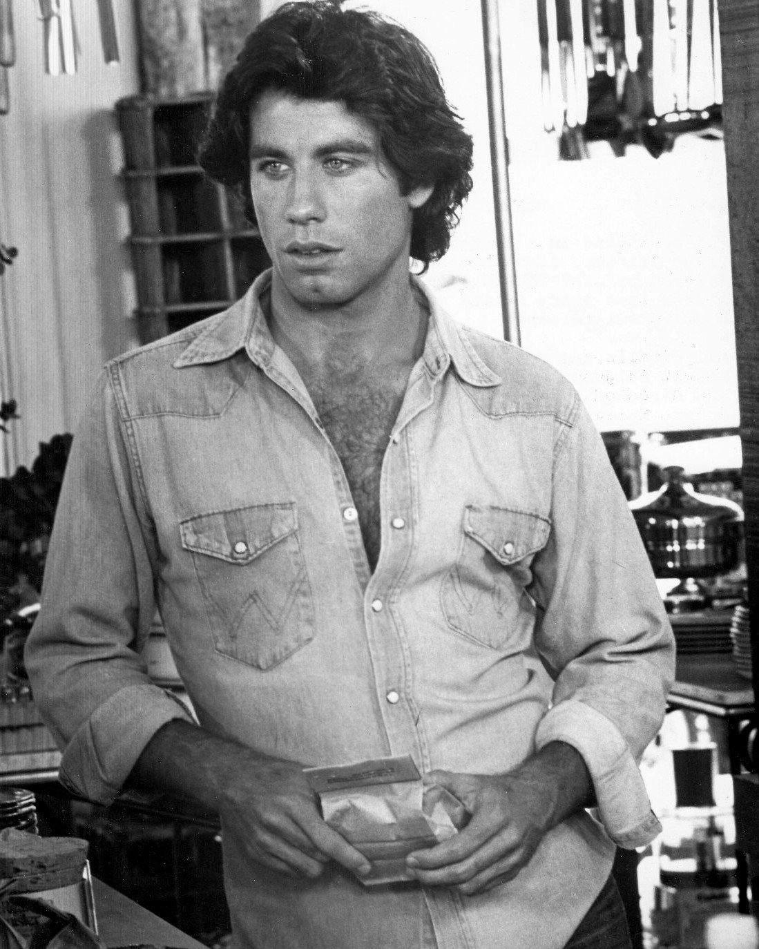  JOHN  TRAVOLTA  IN THE FILM  MOMENT BY MOMENT 8X10 