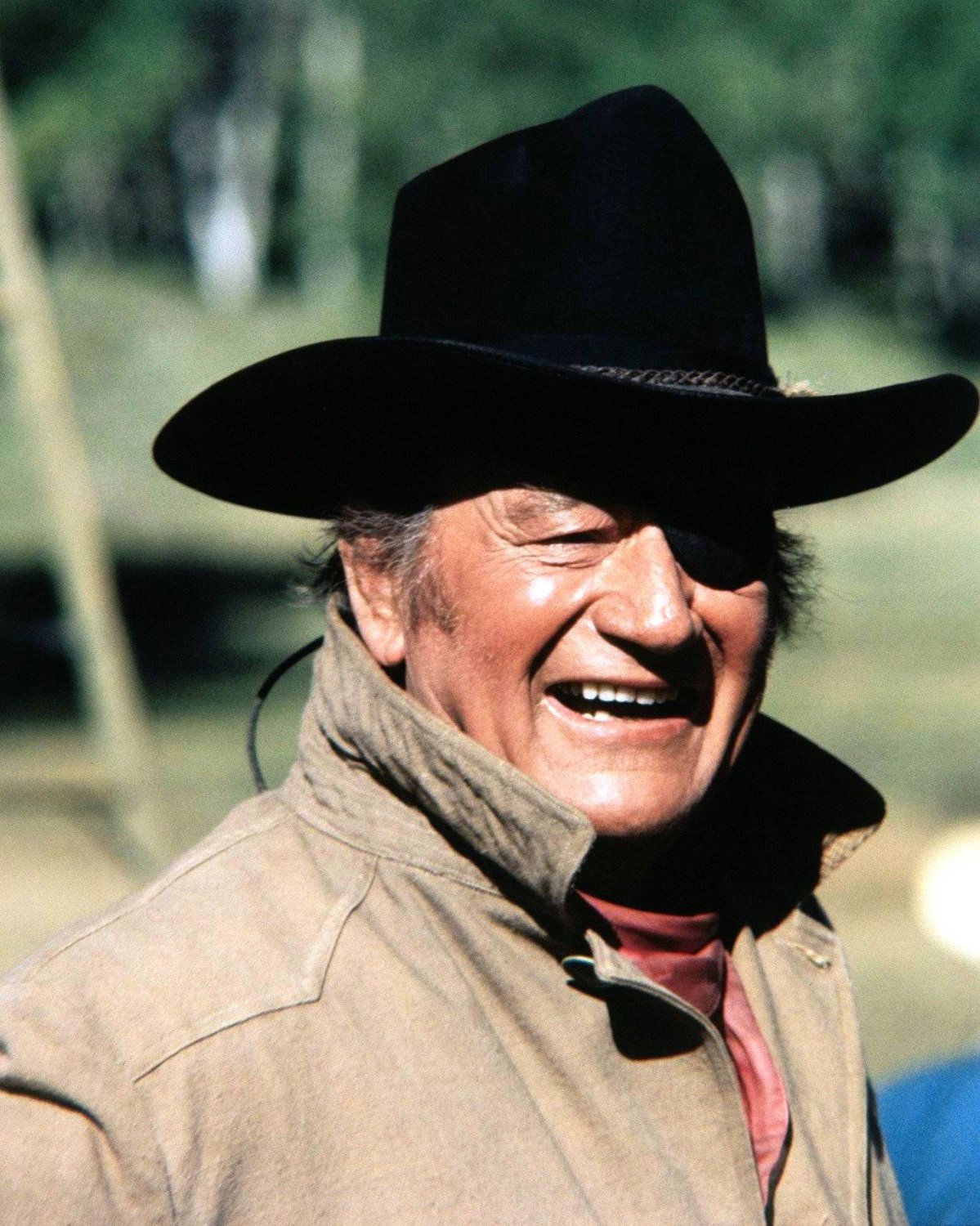 JOHN WAYNE AS "ROOSTER COGBURN" IN "TRUE GRIT"