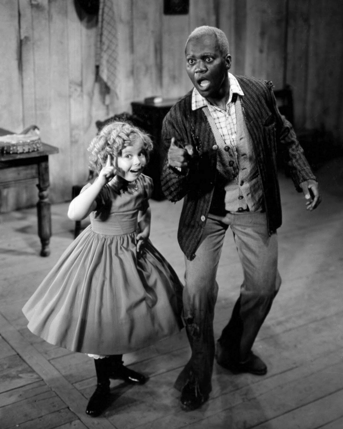 SHIRLEY TEMPLE & BILL ROBINSON IN 