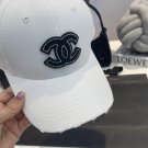 Chanel distressed baseball cap new hat