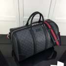 Gucci duffle bag luggage canvas logo gg
