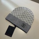 Louis Vuitton LV Damier beanie grey gray beanie winter hat