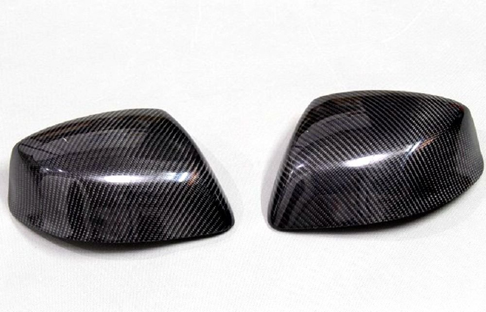 Carbon Fiber Mirror Covers For Honda Civic Coupe 2012-2014 With LED