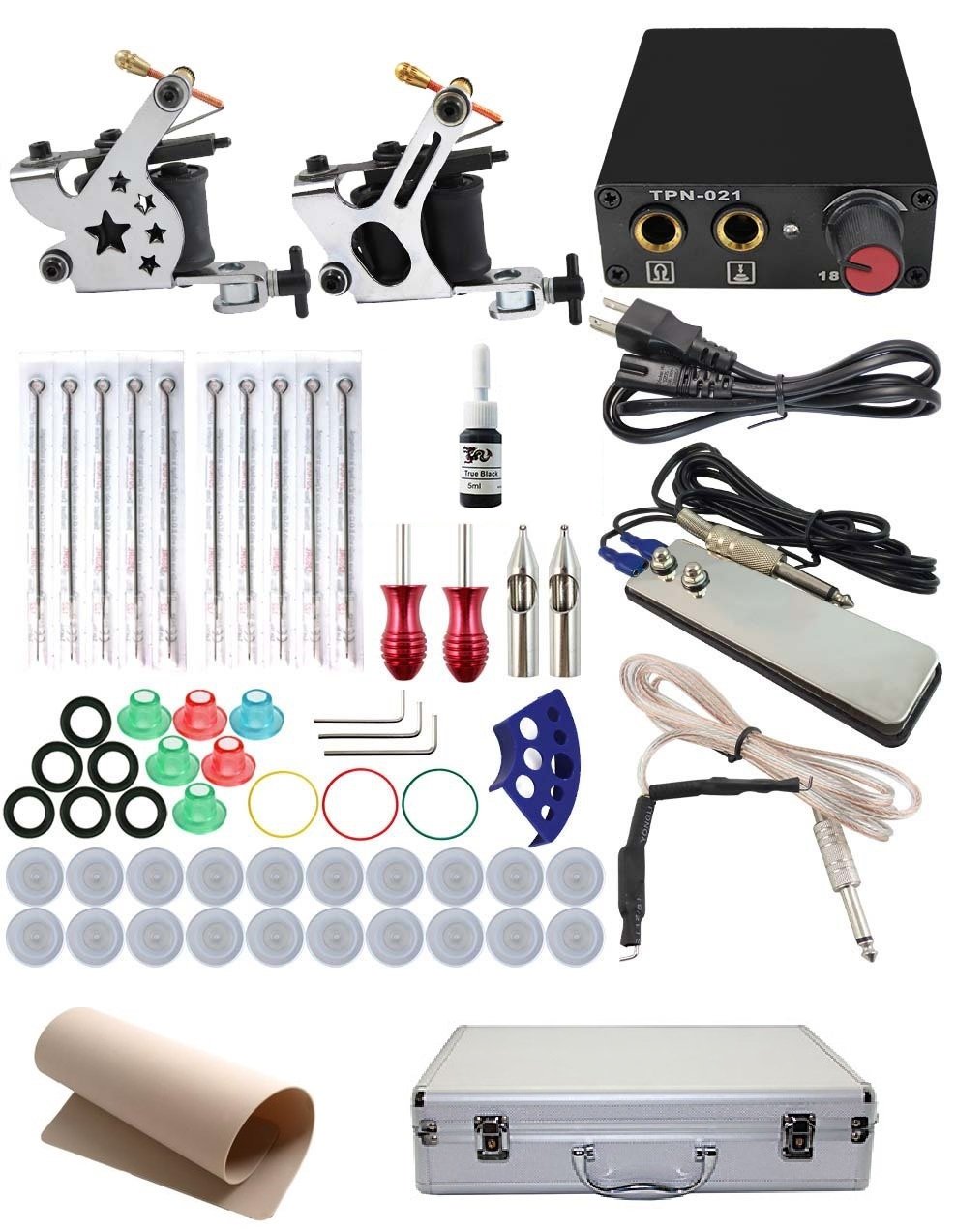 Complete Tattoo Kit 2 Machines guns