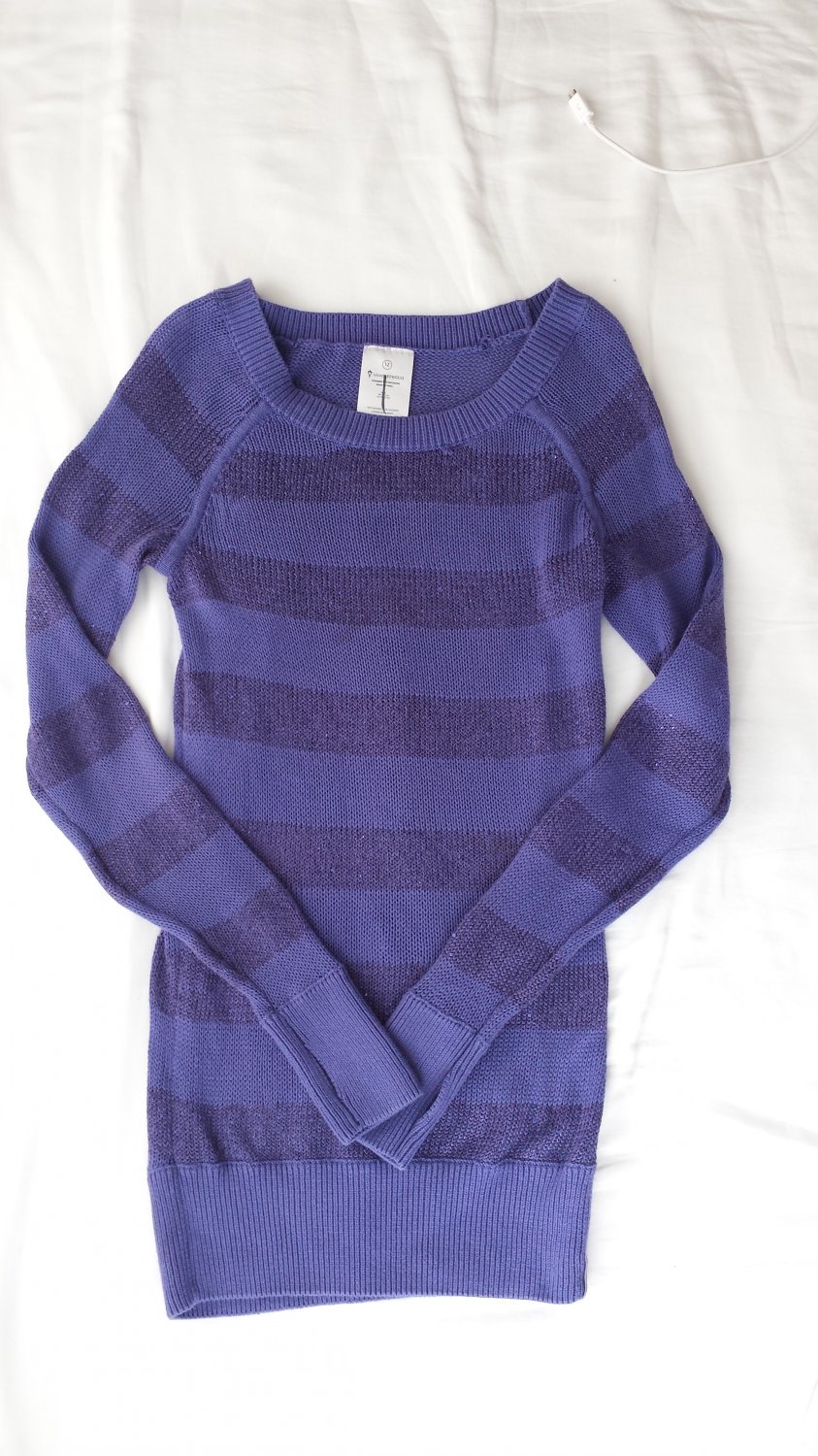Ivivva Girls Size 12 Purple Sweater