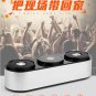 Bass Surround Sound Touch Control Wireless Bluetooth Speaker Microphone TF Card