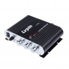 HY1008 Universal Motorcycle Power Car Amplifier LED Level Display MP3 FM SD USB