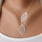 Fashion Leaves Necklace Clavicle Chain