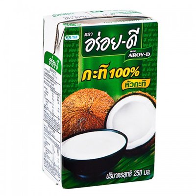 AROY-D UHT Thai Coconut Milk 250 ml.