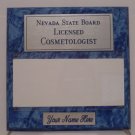 Blue Marble Plaque Silver/Blue