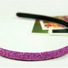 Hot fashion Retro Purple Shimmering Shining Glitter Flashy Hair Headband