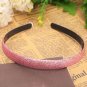 Hot fashion Retro Pink Shimmering Shining Glitter Flashy Hair Headband