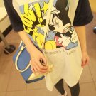 Size L Women's Mickey Oversized T-shirt Top Tee