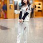 Size S Women's Althetic Track Suit Outfits Outwear Pants White
