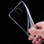 Phone Case Cover For iPhone Soft TPU Silicon Transparent Feather Flowers