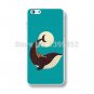 Phone Case for iphone  Hot selling Bright-coloured Owl dolphin Painted Pattern