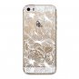 Cases for Apple iPhone 5 5S Case Wholesale Transparent White Flower Design