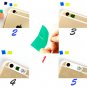 Shiny LED Flash Light Colorful Phone Case For Apple Iphone 5 5S Glitter