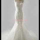 Mermaid Sweetheart Tulle Lace Wedding Dress