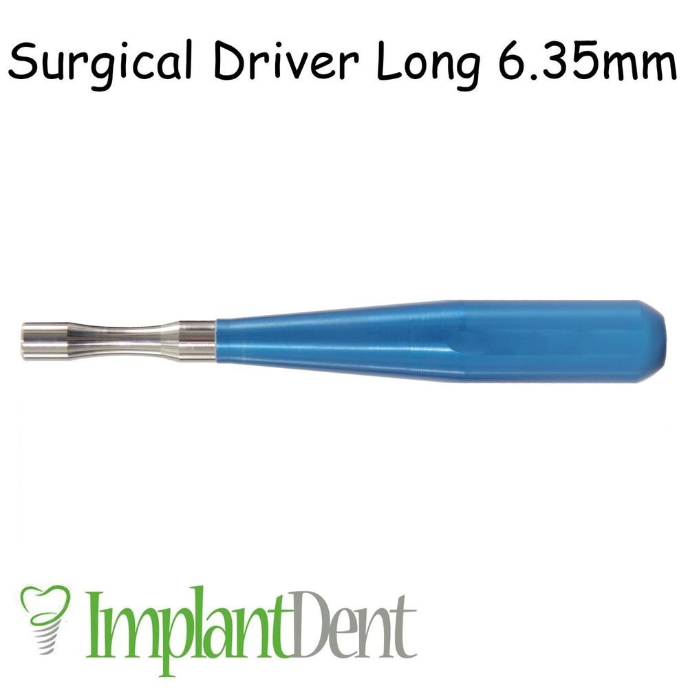 Surgical Driver Long 6.35mm for Dental Implant Instruments, Tool, Dentist