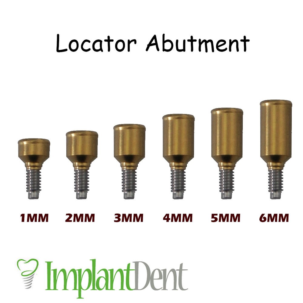 Locator Titanium Abutment Dental Implant Dentist Internal Hex Lab,Free Shipping!