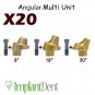 20 Angulated Multi Unit Abutment 9°/18°/30°, Internal Hex dental implant