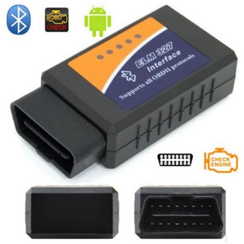 Bluetooth Code Reader V2.1 ELM327 OBD2 OBDII scanner Adatper Fashion