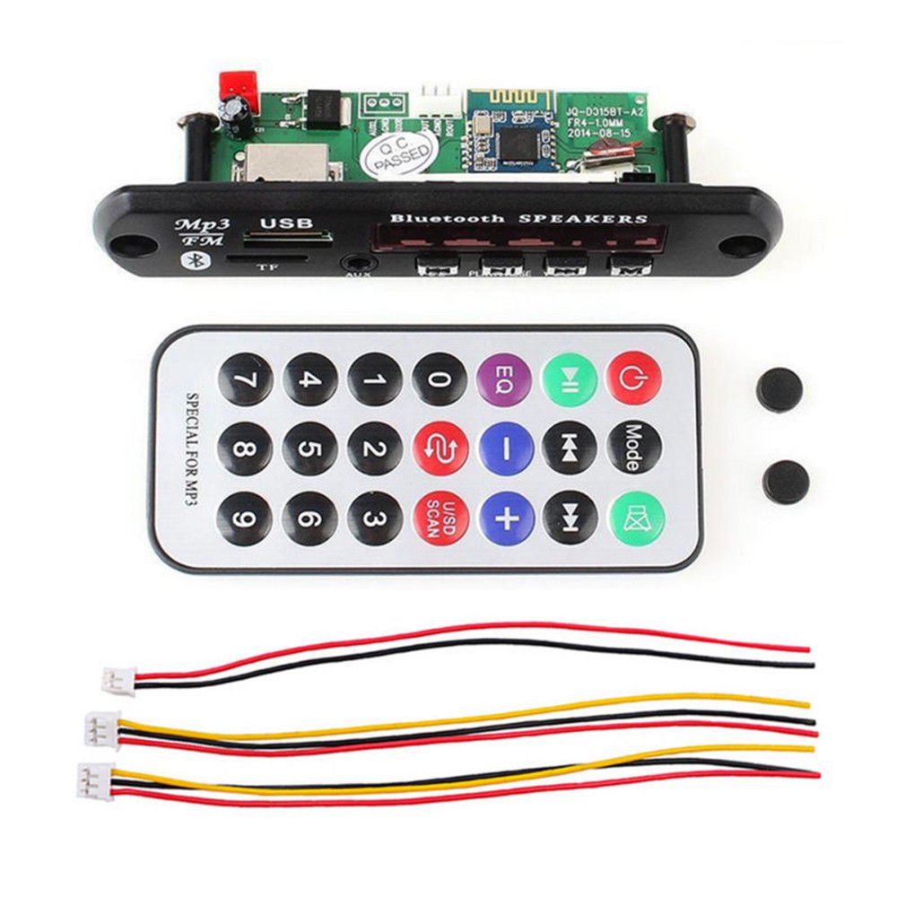 Vehicle Music MP3 WMA Decoder Board Audio Decoder Board Module USB TF