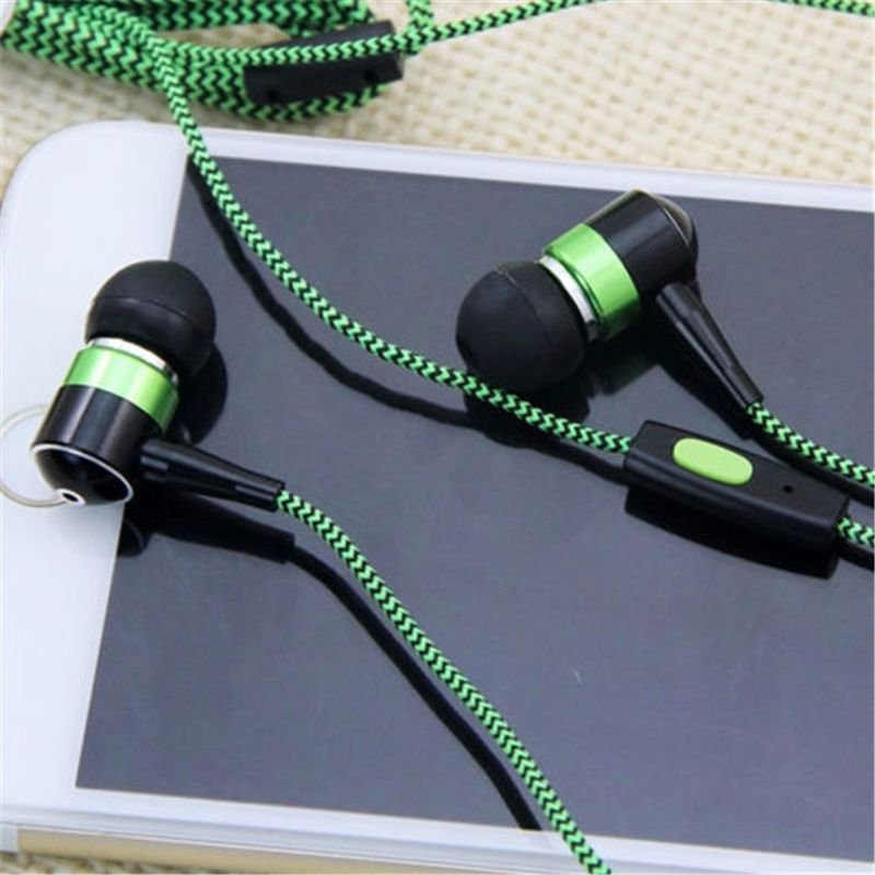 1X 3.5mm InEar Stereo Headphone Earbuds Earphone Headset Mic for