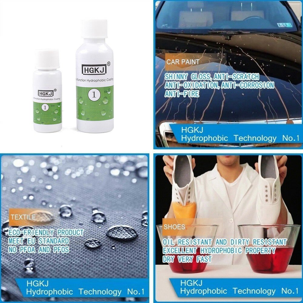 Multifunctional NanoHydrophobic Coating Rainproof Agent Waterproof Agent Spray