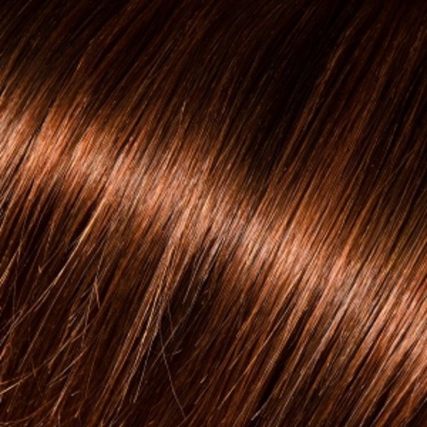 Donna Bella Milan 16 inche Full Head Human Clip-In #4: (Dark Brown)