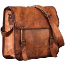 Leather Messenger Satchel Shoulder Bags for Men and Women