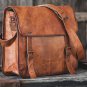 Leather Messenger Satchel Shoulder Bags for Men and Women