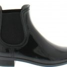 Shoes of Soul Women's Chelsea Rain Boots Black