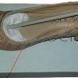 Sole Society Beige Leather Block Heel Quilted Shoes So-Lizette Different Sizes
