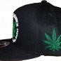 Top Level Snapback Hats Kush Marijuana Weed Embroidered Flat Bill California