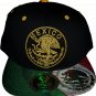 Top Level Snapback Hats Kush Marijuana Weed Embroidered Flat Bill California